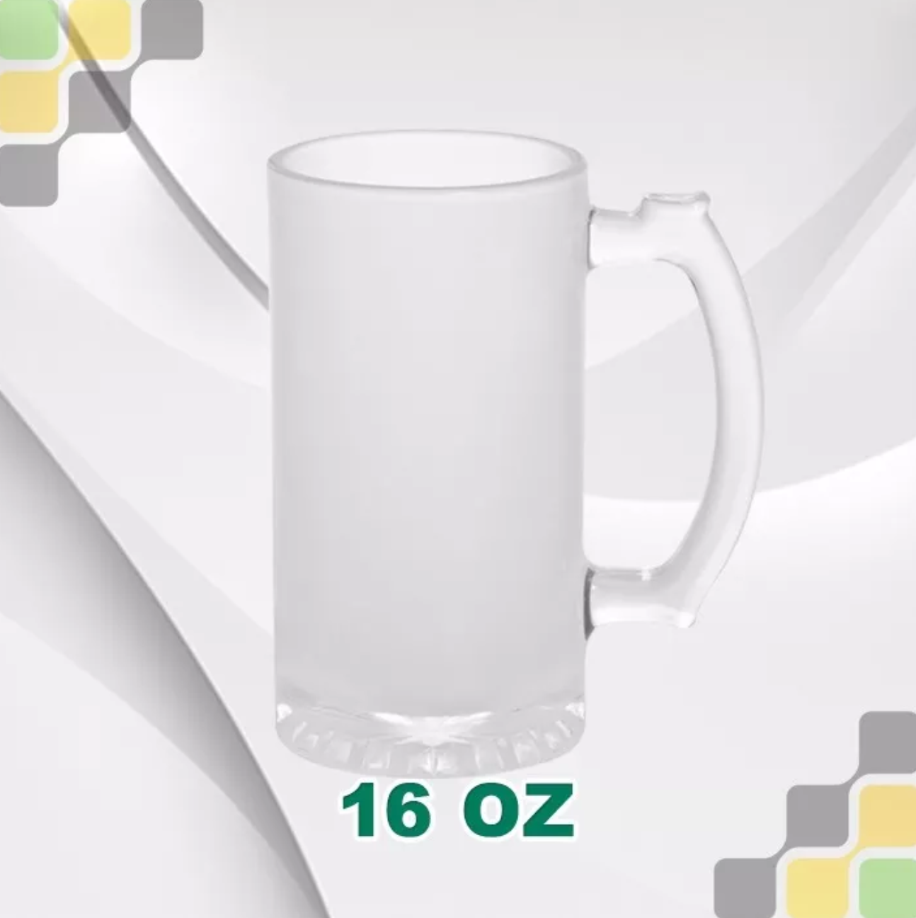 TARRO CERVECERO SUBLIMABLE 16 OZ